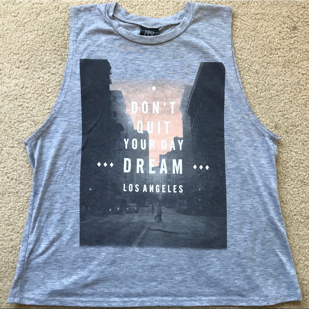 Graphic tank top